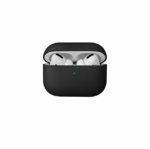Black Silicone Case Cover for Apple AirPods 4th Generation - Image 3